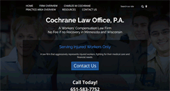 Desktop Screenshot of cochranelawoffice.com